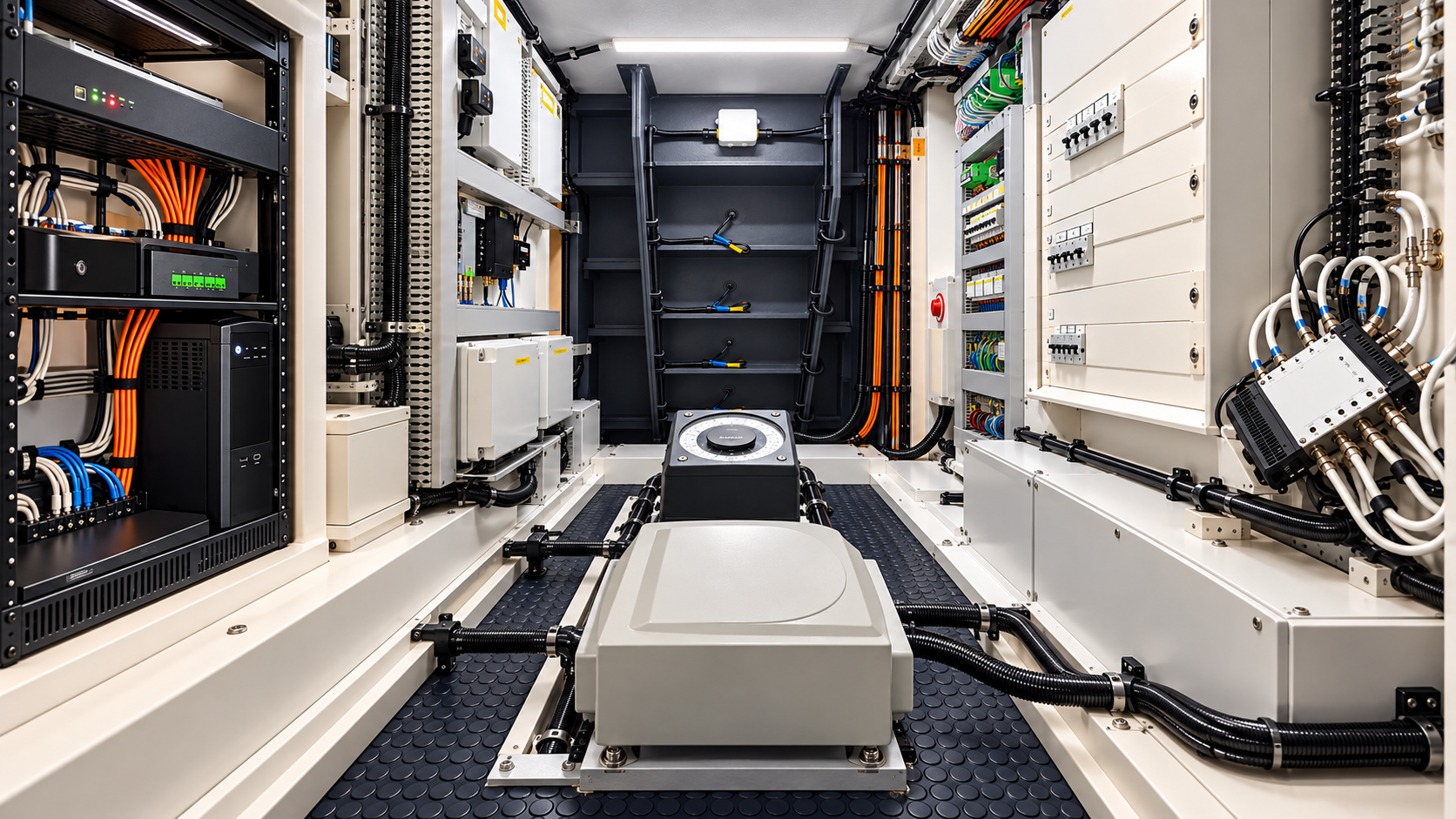 Professional superyacht electrical and electronic repair showcase