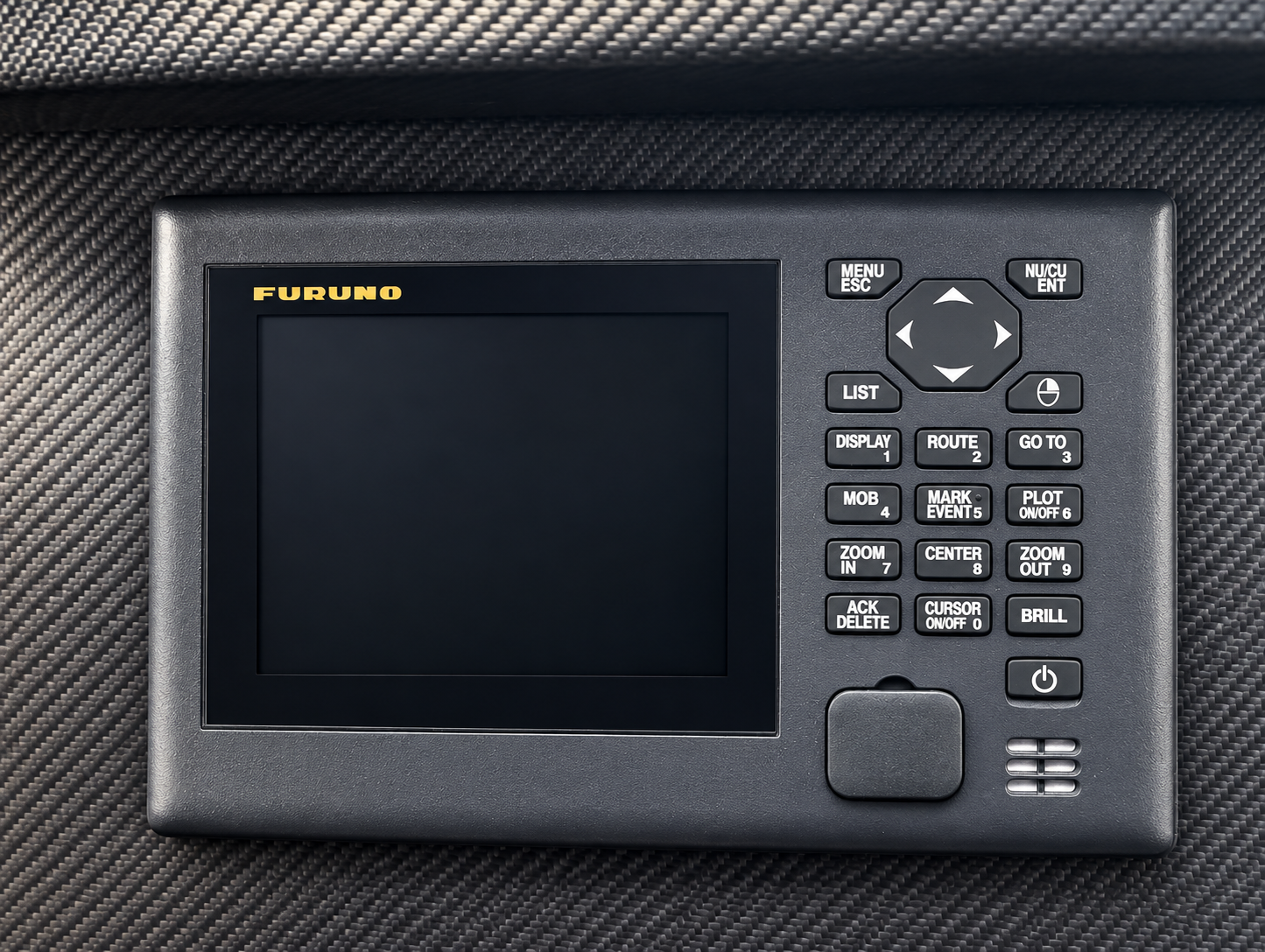 Marine GPS navigation display